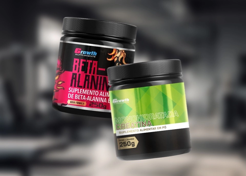 Beta Alanina e Creatina Growth Supplements