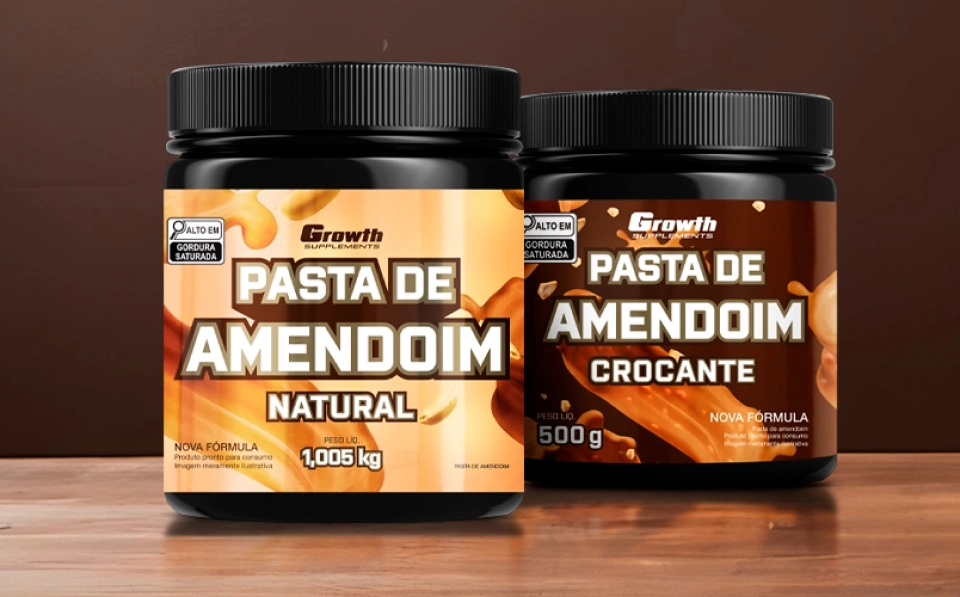 Pastas de Amendoim - Growth Supplements