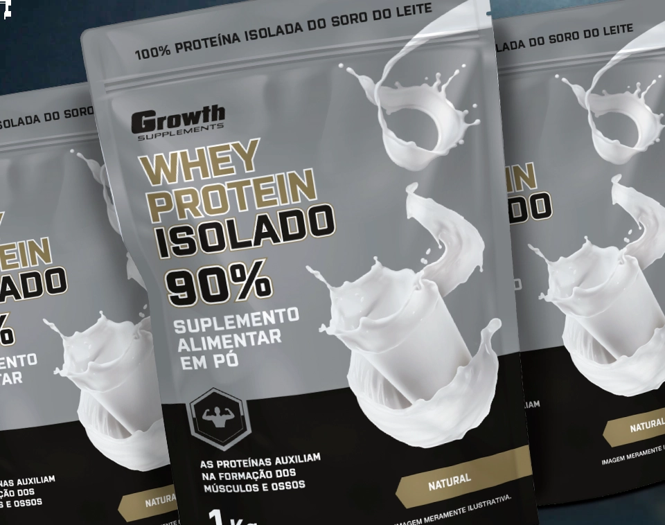 Whey protein isolado - Growth Supplements