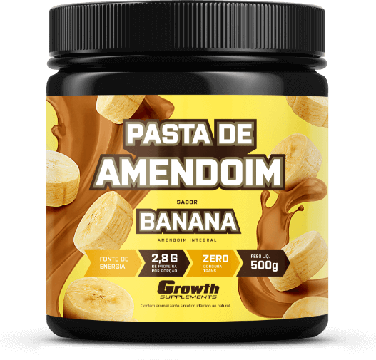 Pasta de Amendoim sabor Banana: Compre online aqui!