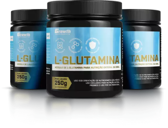 Glutamina 250g Aumente Sua Massa Muscular Com A Growth