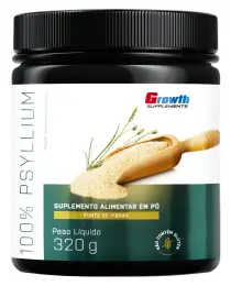 100% PSYLLIUM 320GR - GROWTH SUPPLEMENTS