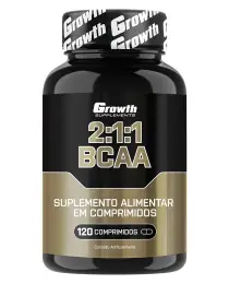 BCAA 2:1:1 - 120 COMPRIMIDOS TAB - GROWTH SUPPLEMENTS