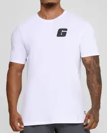 CAMISETA BRANCA GROWTH LOGO G - GROWTH SUPPLEMENTS