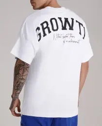 CAMISETA BRANCA GROWTH OVERSIZED ACHIEVEMENT - GROWTH SUPPLEMENTS