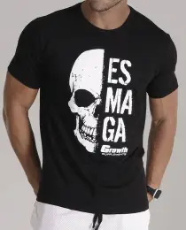 CAMISETA CAVEIRA ESMAGA - GROWTH SUPPLEMENTS