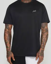 CAMISETA DRY GROWTH MANUSCRITO PRETO - GROWTH SUPPLEMENTS