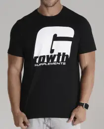 CAMISETA G BRANCO - GROWTH SUPPLEMENTS