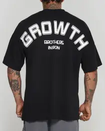 CAMISETA GROWTH OVERSIZED BLACK - GROWTH SUPPLEMENTS