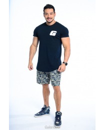 CAMISETA LONG PRETA GROWTH VERTICAL - GROWTH SUPPLEMENTS