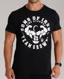 CAMISETA SONS OF THE IRON - GROWTH SUPPLEMENTS