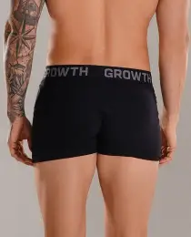 CUECA BOXER PRETA GROWTH PREMIUM - GROWTH SUPPLEMENTS