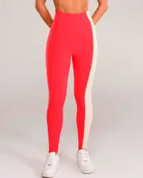 LEGGING BICOLOR GROWTH VERMELHO -  GROWTH SUPPLEMENTS