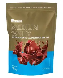 Medium Whey Protein (1kg) - Growth Supplements