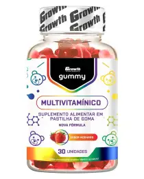 Multivitamínico Gummy 30UN - Growth Supplements