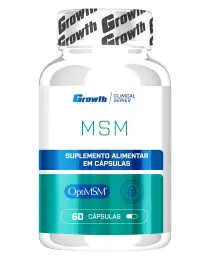 OptiMSM 60 capsulas vegetais - Growth Supplements