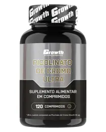 Picolinato de Cromo ULTRA 120 COMP - Growth Supplements