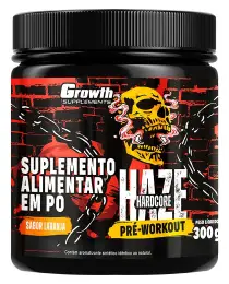 Pré-Treino Haze Hardcore 300g - Growth Supplements