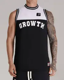 REGATA BASQUETE BRANCA COM PRETO GROWTH DESDE 2009