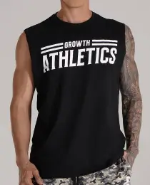 REGATA MACHÃO GROWTH ATHLETICS PRETA - GROWTH SUPPLEMENTS