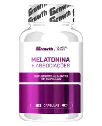 MELATONINA + ASSOCIAÇÕES 90CAPS - GROWTH SUPPLEMENTS