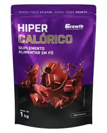 (TOP) Hipercalórico (sabor chocolate) (1KG) - Growth Supplements