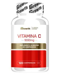 VITAMINA C 1000MG 120COMP - GROWTH SUPPLEMENTS