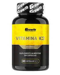 Vitamina K2 60 Cápsulas - Growth Supplements