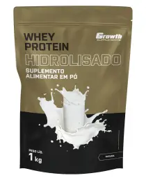 Whey Protein Hidrolisado (1kg) (sabor natural) - Growth Supplements