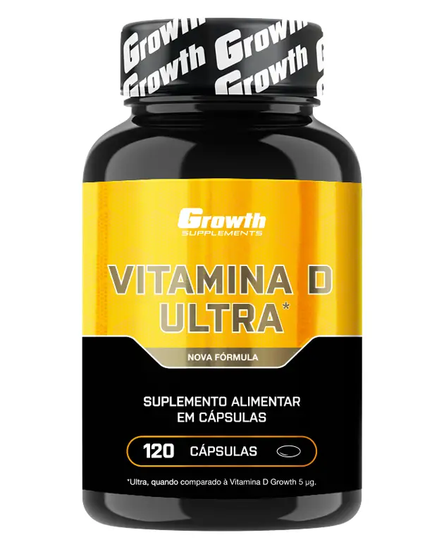 Vitamina D Ultra (120 cáps): saiba a diferença! | Growth | Growth Supplements