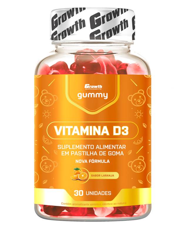 VITAMINA D3 GUMMY 30UN GROWTH SUPPLEMENTS Growth Supplements 