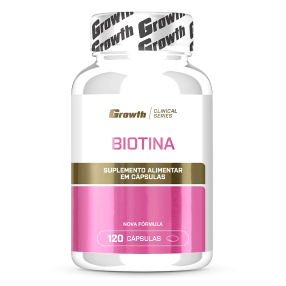 Biotina 120 Cápsulas Growth Supplements