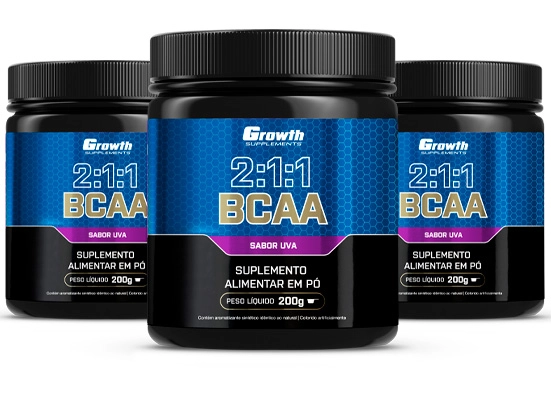 O que é o BCAA da Growth Supplements?