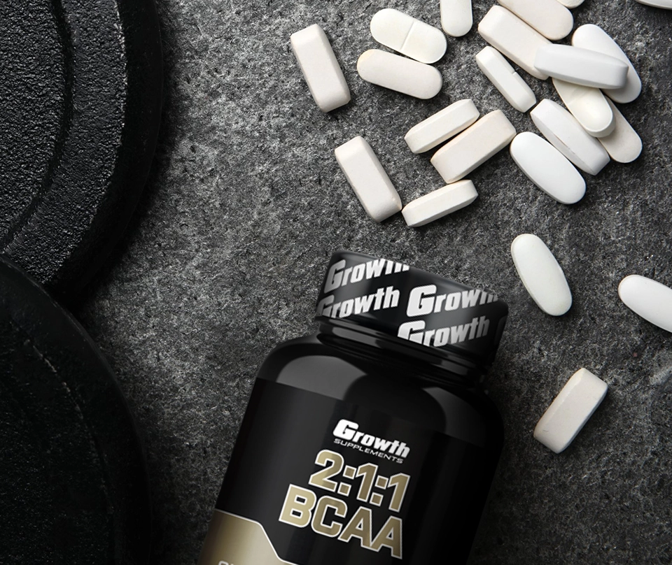 O QUE É BCAA EM TABLETES? Growth Supplements