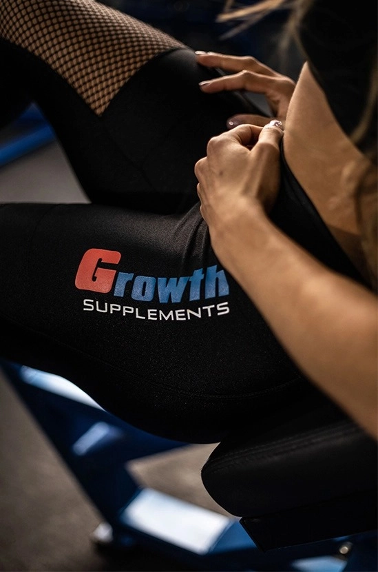 Loira do Sul (Daniele Mendonça) - Atleta Growth Supplements vestindo roupas da Growth Supplements