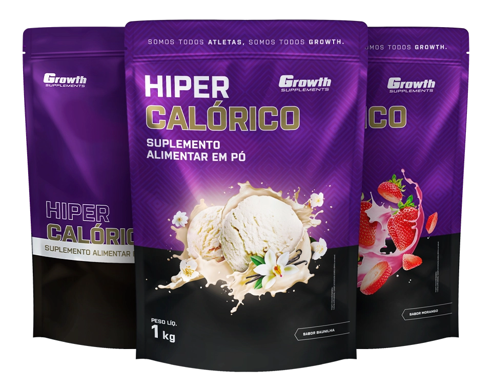 O que é hipercalórico? Growth Supplements