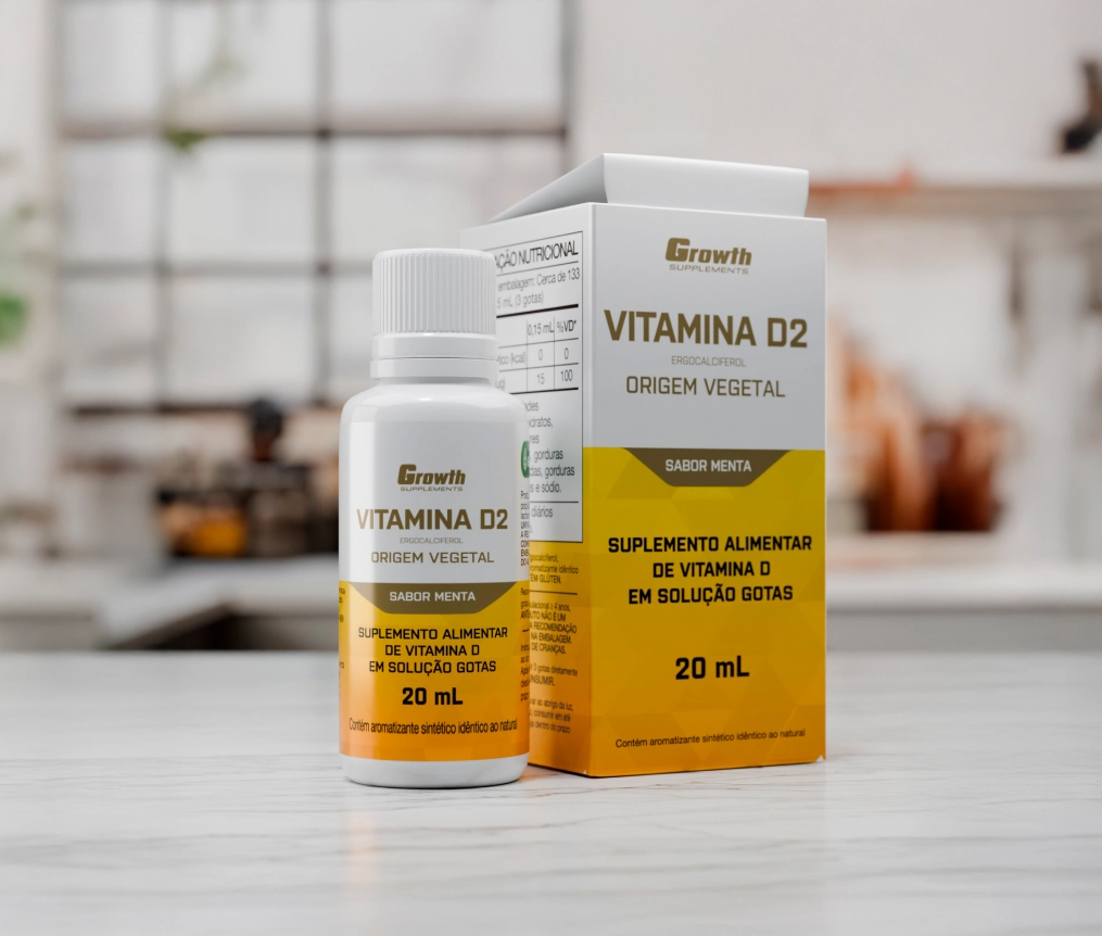 vitamina D liquida Growth Supplements